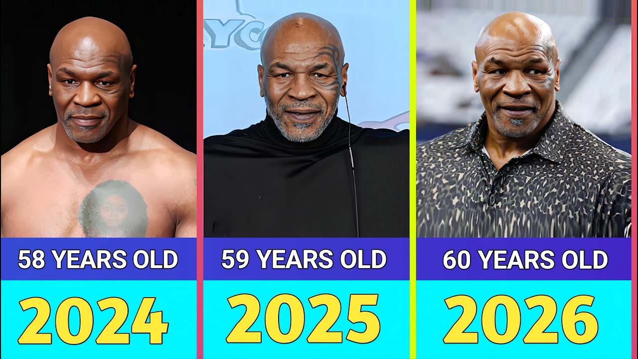 Mike Tyson - Transformation From 1 to 60 Years Old(1966 - 2026)