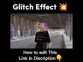 How to add glitch effect on capcut | Capcut tutorial #capcut #shorts #glitch