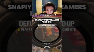 Snapiyy VS Streamers Part One #rainbowsixsiege #R6s #siege