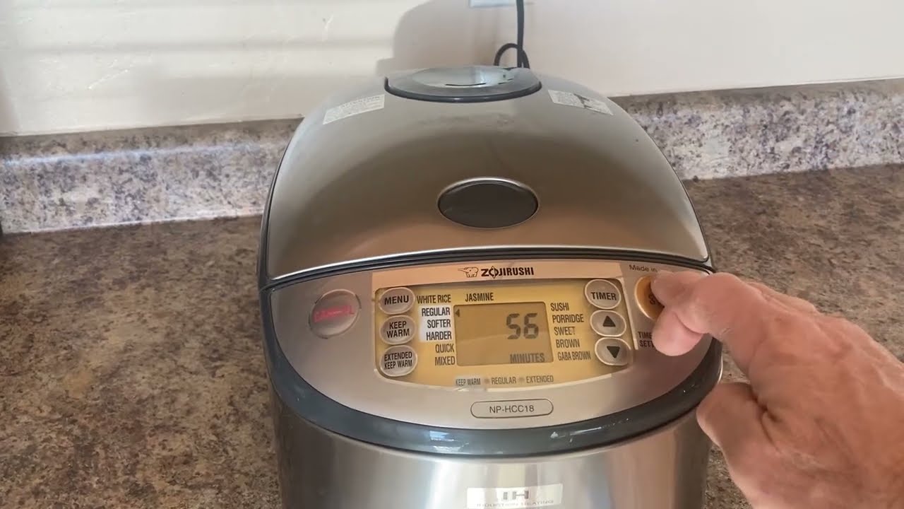 Zojirushi NP HCC10XH Induction Heating System Rice Cooker and