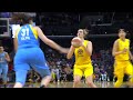 Kalani Brown Blocks in Los Angeles Sparks vs  Chicago Sky