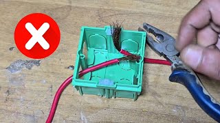 I learned this trick from a skilled electrician!