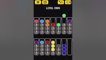 【Ball Sort Puzzle】Level.3965