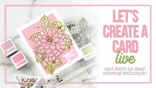 Live Replay: Let&#39;s Create a Card LIVE with Gina K. Designs products!