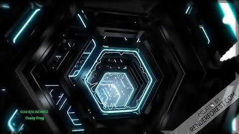 Hexagon Tunnel Music Visualizer