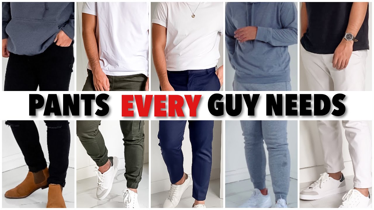 5 Best Pants EVERY Guy Needs in His Closet | Greg Parilla 🇵🇭 - YouTube