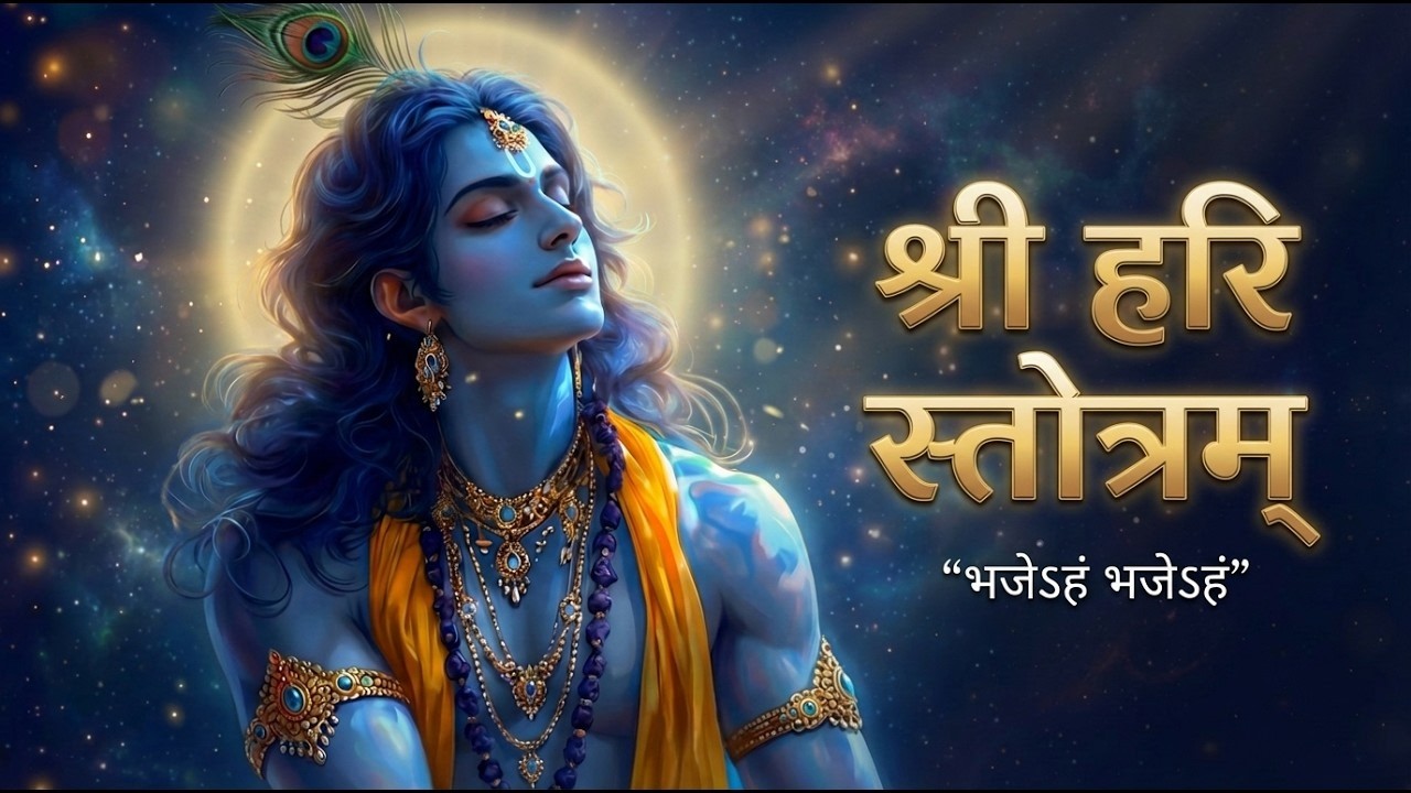 भजेऽहं भजेऽहं श्री हरि स्तोत्र | Powerful Vishnu Bhakti Jaap | Divine Hari Mantra Chanting