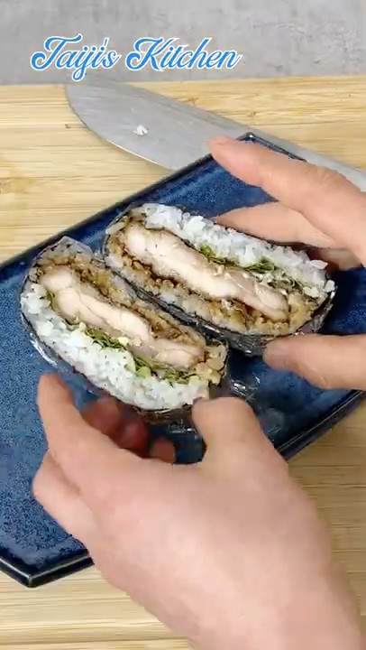 Making ONIGIRAZU 〜おにぎらず〜 #Shorts | easy Japanese home
