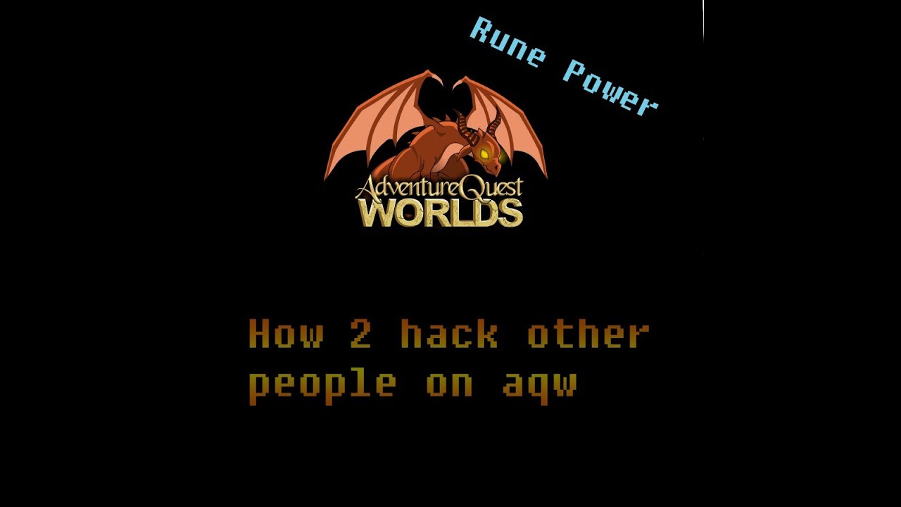 AQW Tutorials | How 2 hack other people! - YouTube