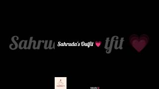 Beautiful Sahruda's outfit recreating 🤎 Subscribe For more 🤩#subscribe #meesho #sahruda #outfitideas