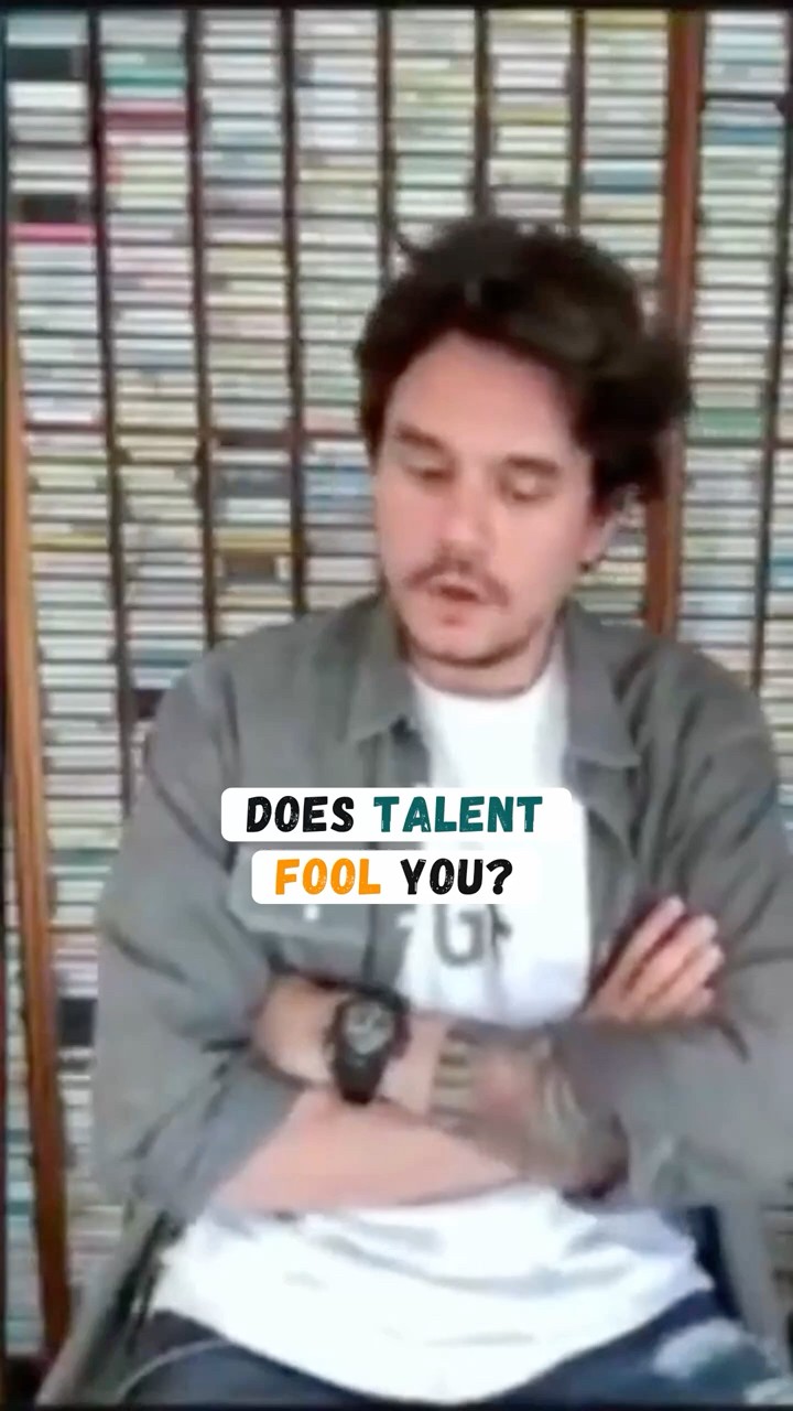 John Mayer: Does talent fool you?