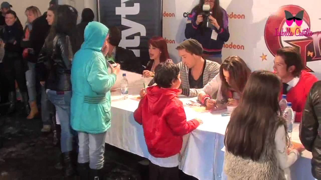 Isabella Castillo y los chicos de Grachi en Colombia 07