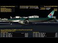 Korean Airlines (KAL012) take off from LAX