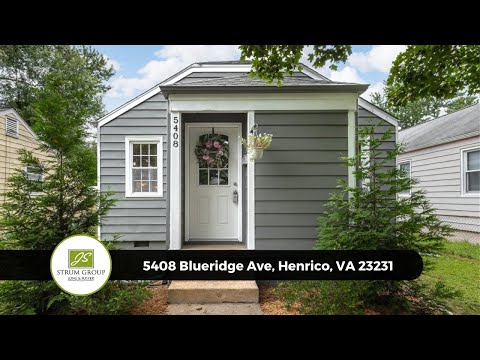 5408 Blueridge Ave, Henrico, VA home video tour