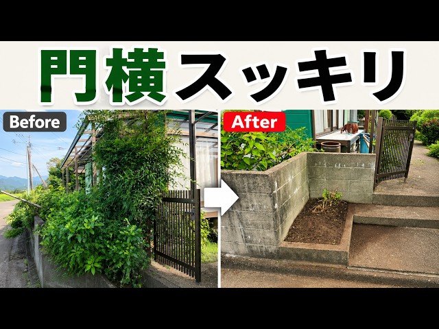 Cleaning My Parents' House #175] Clearing the Gate! Removing
