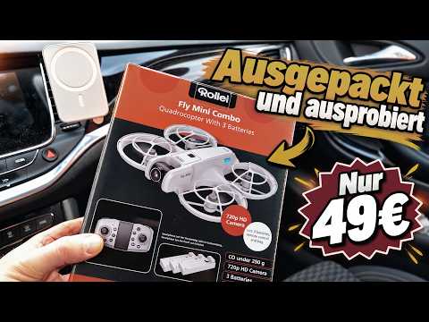 Rollei Fly Mini Combo - Ausgepackt & Ausprobiert: Was taugt die 49€ Drohne?
