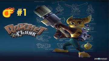 Ratchet & Clank (PS2) 100% Playthrough Part 1 - Twitch Stream 2019/03/21