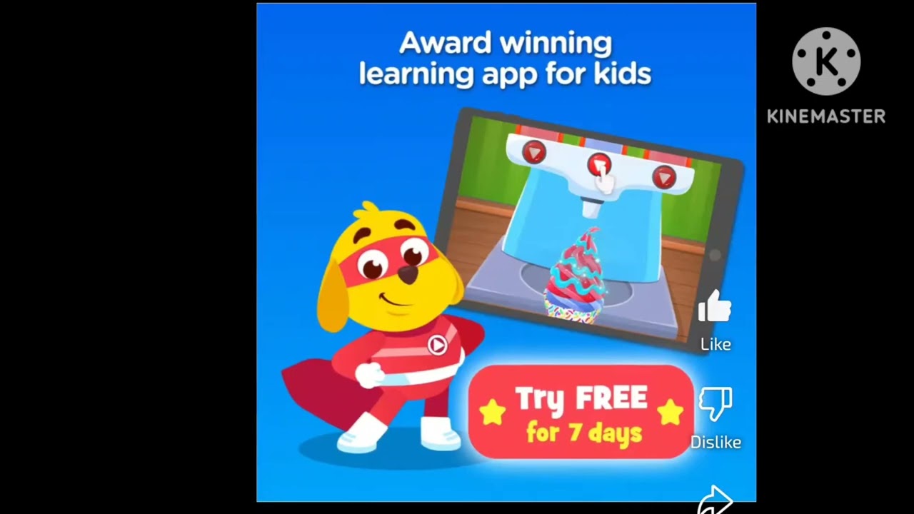 Kiddopia Learning Apps for kids Ads