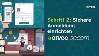 Ebo-Einrichtung Mit Arveo Secom Schritt 2 - Sichere Anmeldung Einrichten I Tutorial