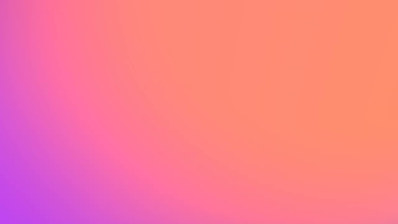 10 Hrs of Peach Pink Gradient Fill (4K/HD)