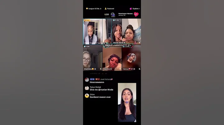 Singles Hangout Live videos  #reels #legemiami #LoveGame #loveshow