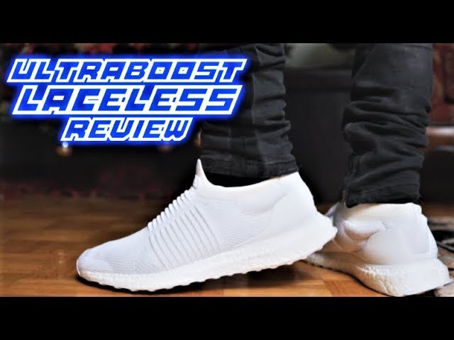 Adidas LACELESS "TRIPLE WHITE" REVIEW and ON-FEET -