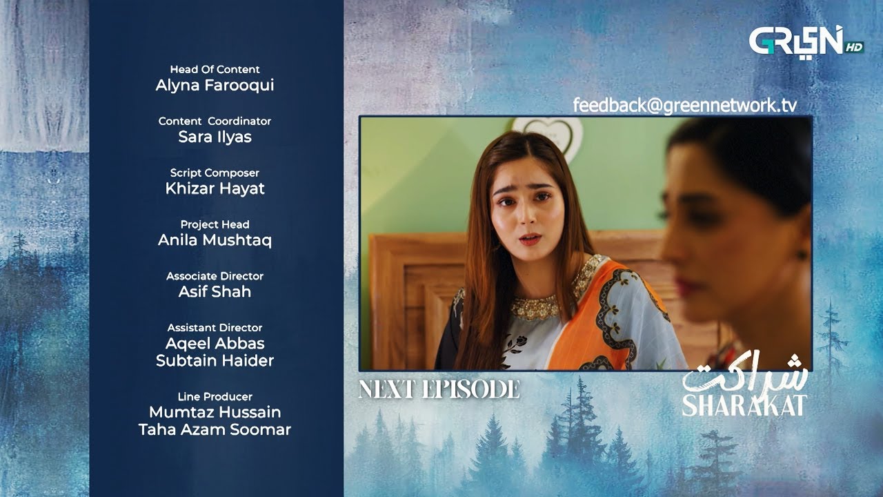 Sharakat Episode 42 (Teaser) 12th August 2025 | Sumaiyya Bukhsh - Danial Afzal Khan | Green TV