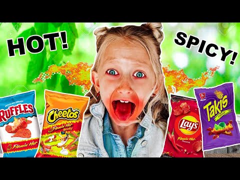 LAST To STOP Eating SPICY CHiPS Wins MYSTERY PRIZE!! **They Went Crazy**