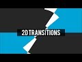 (FREE) 2D Transition Pack | Green Screen Transitions