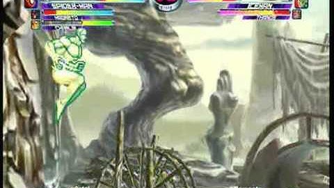 MvC2: Iceman/Thanos Comeback - n0stal (Cha/Spid/Mag) vs Romneto (Cha/Ice/Tha) .:9.15.12:.