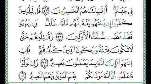 ختمة مصحف التجويد برواية الدوري الصفحة رقم  181