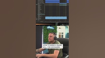 HOW TO MAKE A SNARE ROLL FOR BEGINNERS 👌🏻 #musicproduction #ableton #musicproducer #producertok