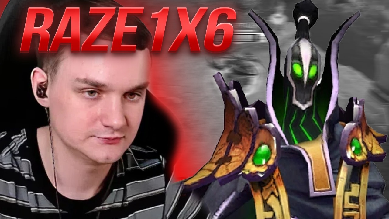 RAZE1X6 МАКСИМАЛЬНЫЙ УРОН РУБИК!🎅CUSTOM🎄HERO❄️CHAOS🤙