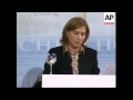 Israeli Foreign Minister Tzipi Livni on Iran, Hamas