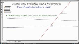 lines and angles (geometry chapter 3 section 1-2)