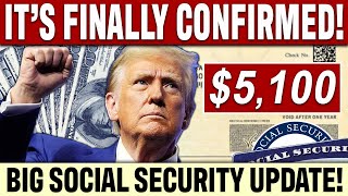 WHAT! $5,100 Social Security PAYMENTS Urgent Update | SSA SSI and SSDI Checks 2025 Update