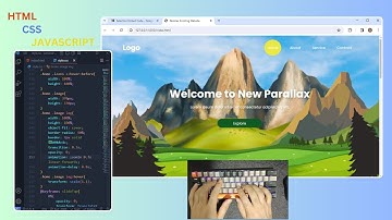 ASMR Programing - How to make Parallax scrolling website using html css and javascript