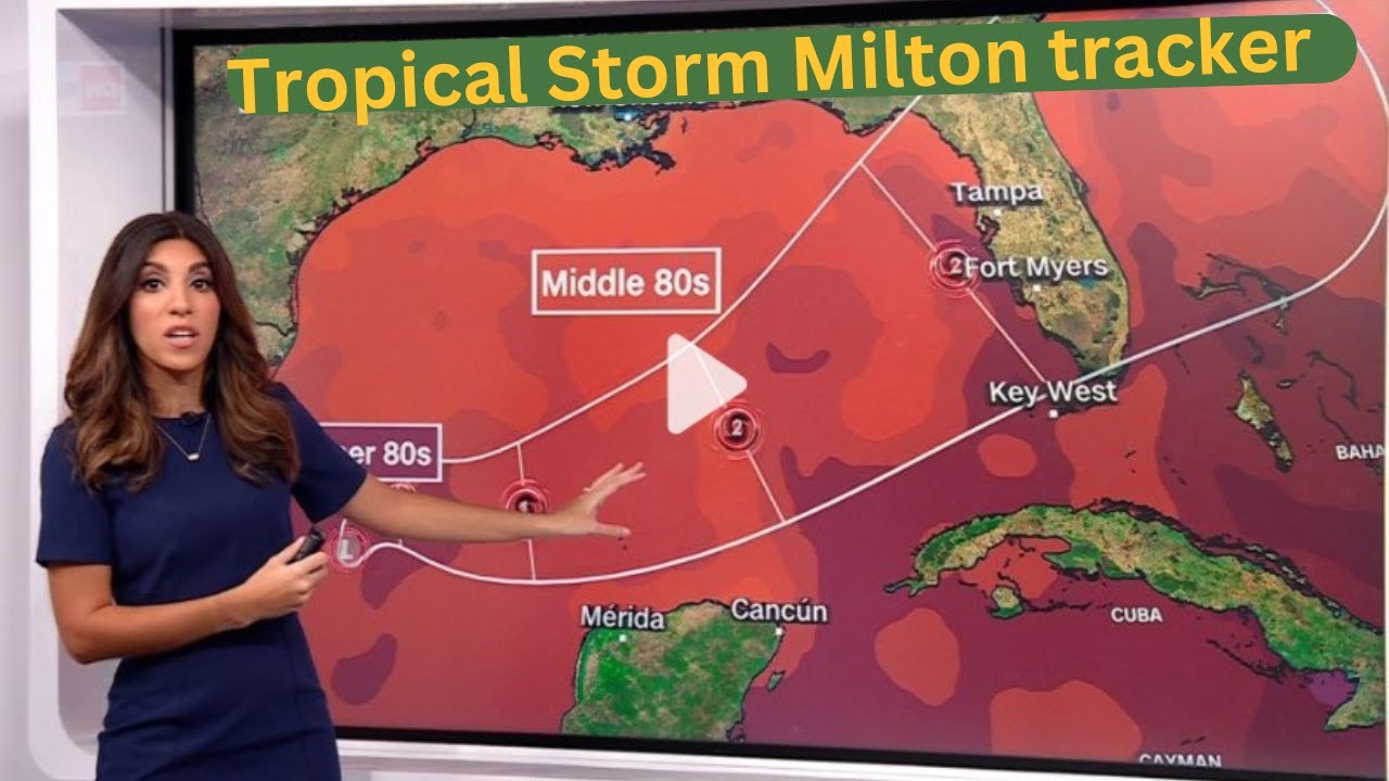 Tropical Storm Milton forms in Gulf | hurricane milton - YouTube