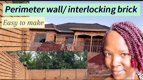 Interlocking brick’s facts/ Perimeter wall/ save more.