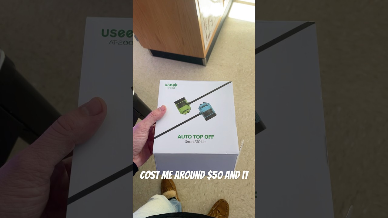 You NEED this auto top off for your aquarium! 🐠[Useek AT200 Auto Top Off] 