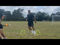 Ball control footwork  shooting for football with harvey walker