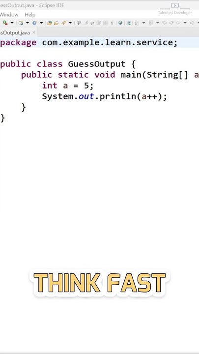 Java Challenge: Can You Guess the Output? (a++ Explained) #shorts #java ...