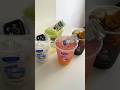 Make mix drinks with me #asmr #asmrfood #drink #lifestyle #satisfying #shorts #mixdrinks #foodie