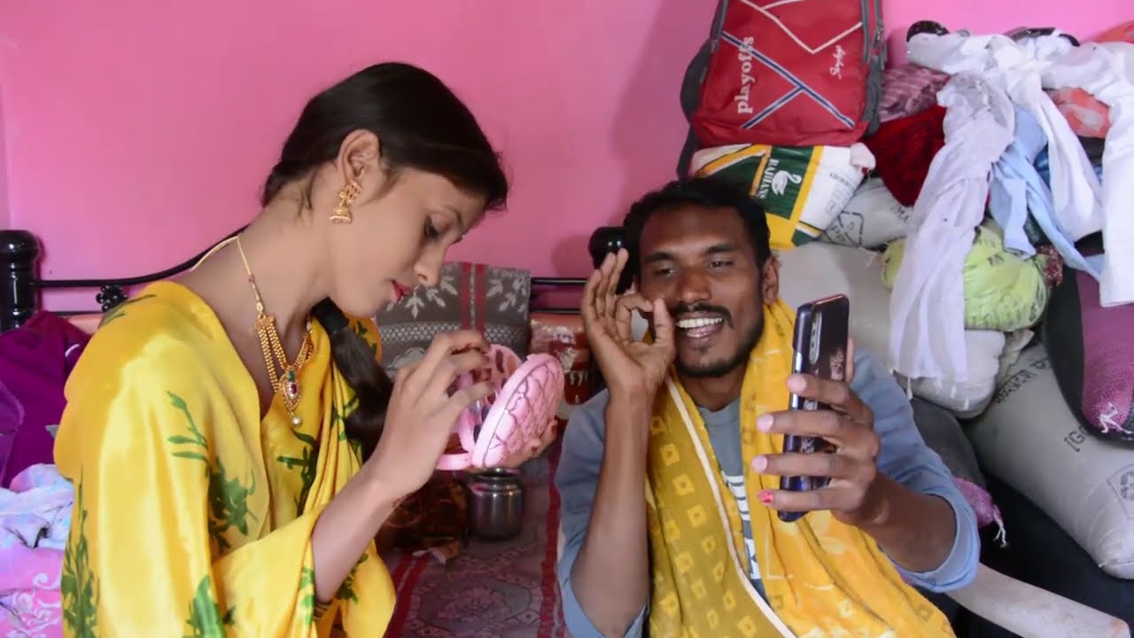 त्या म्हशीला आणली साडी IIमी नाही का तुमची बायको II संक्रातीच्या साडीवरून सवती -सवती तुफान भांडण II