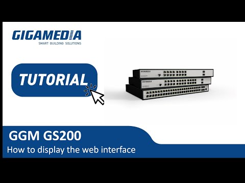 GGM GS200   How to display the web interface