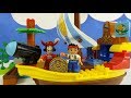 Строим из Lego Duplo, LEGO DUPLO 10514 Jake&#39;s Pirate Ship Bucky – Пиратский корабль Джейка