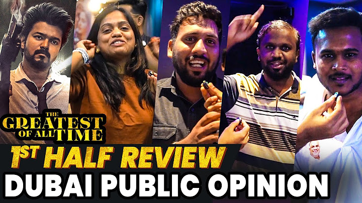 GOAT 1st Half Review | படம் எப்படி இருக்கு..? | Thalapathy Vijay | Venkat Prabhu