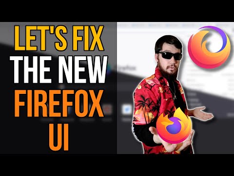 New Firefox UI Fixed In A Few Easy Steps