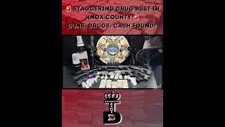 Massive Drug Bust! 16 Guns, 302g of Fentanyl Seized in Knox County 🚨🔥 #BreakingNews