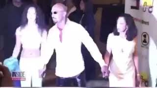 Kamala Harris walks the runway with Montel Williams